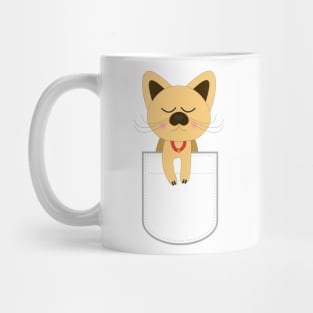 Cat Pocket Mug